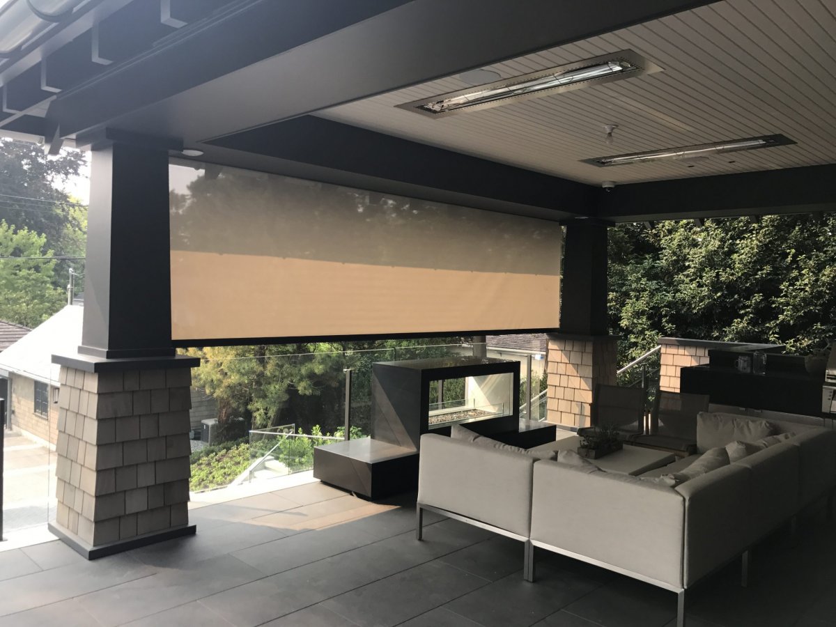 Retractable Shades Lifetime Exteriors